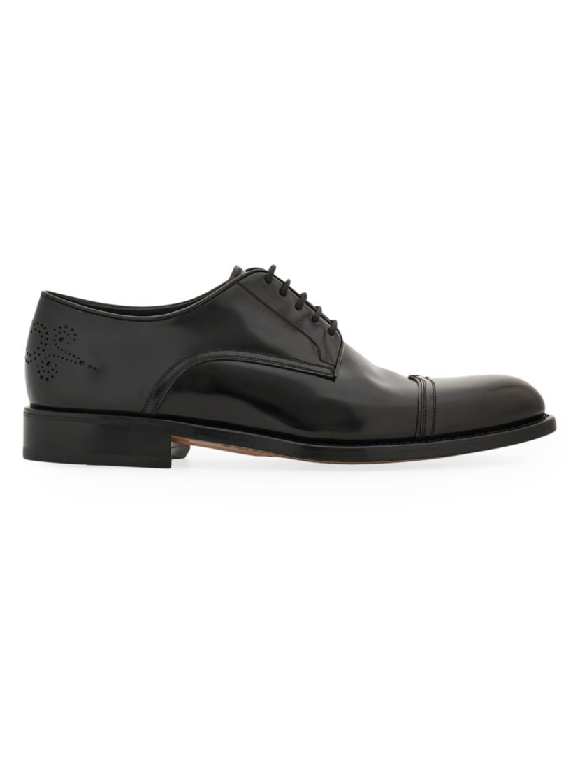 FERRAGAMO Credence Leather Oxfords