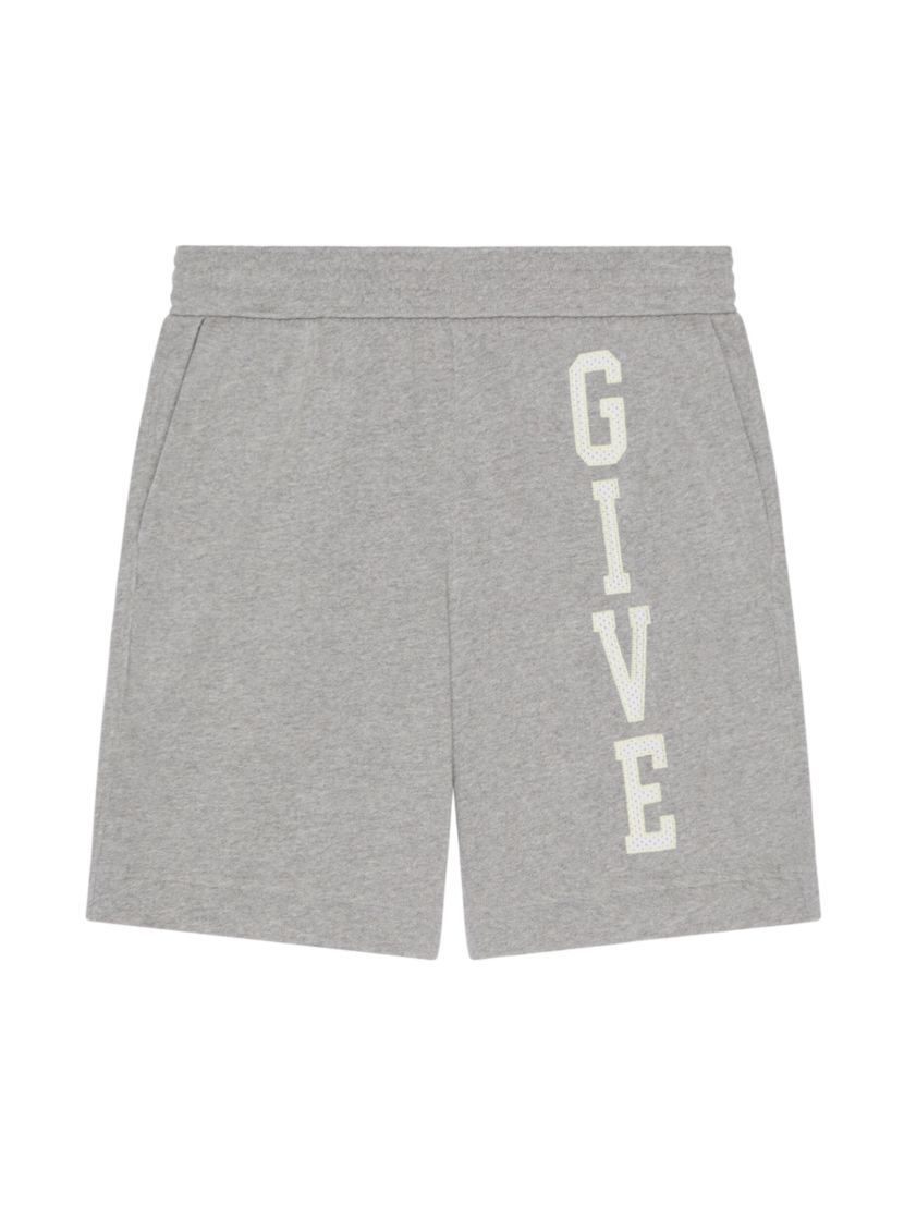 Givenchy College Bermuda Shorts in Fleece