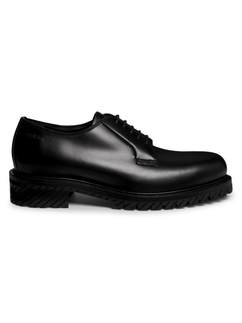 Off-White Military Leather Derbys