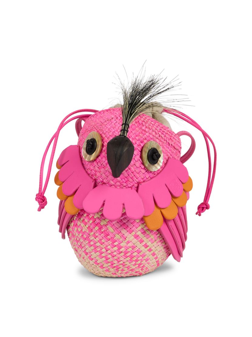 LOEWE LOEWE x Paula's Ibiza Woven Bird Bag