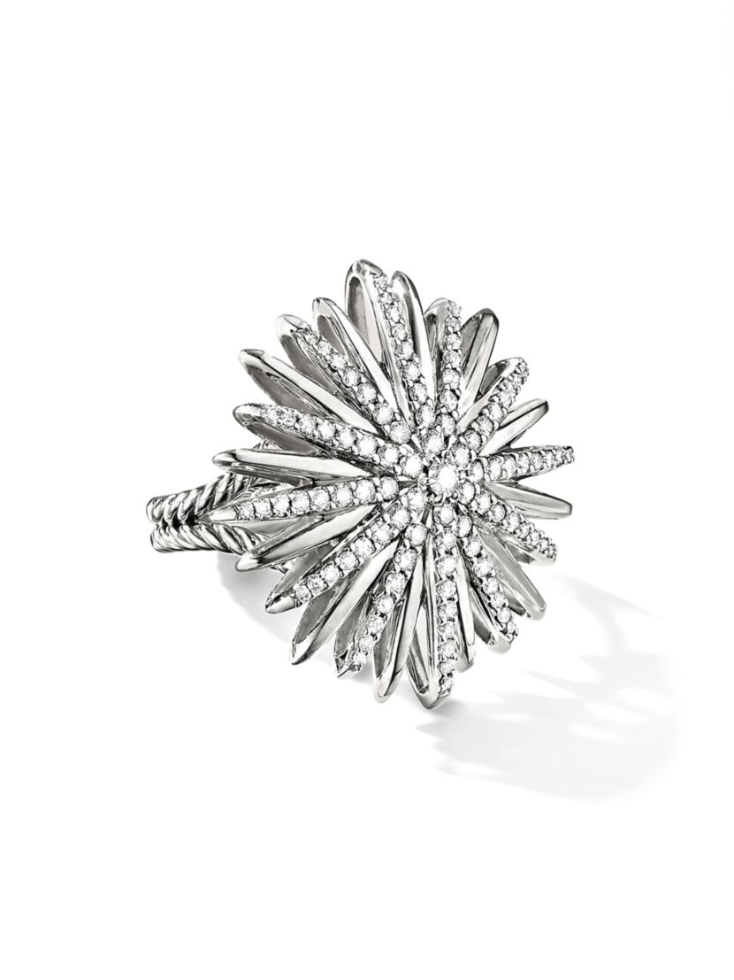 David Yurman Starburst Ring in Sterling Silver