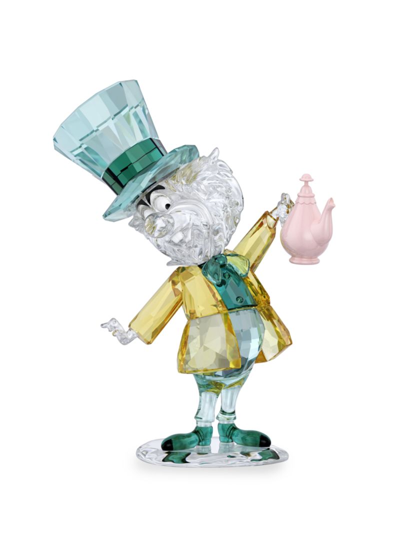 Swarovski Alice In Wonderland Mad Hatter Crystal Figurine