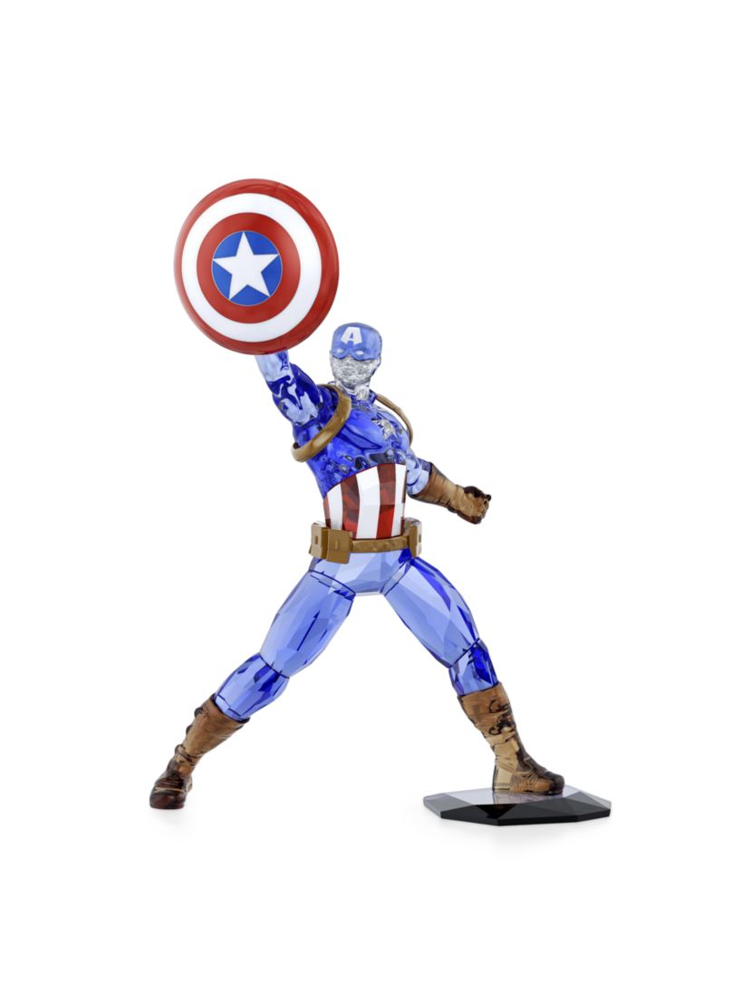 Swarovski Marvel Captain America Crystal Figurine