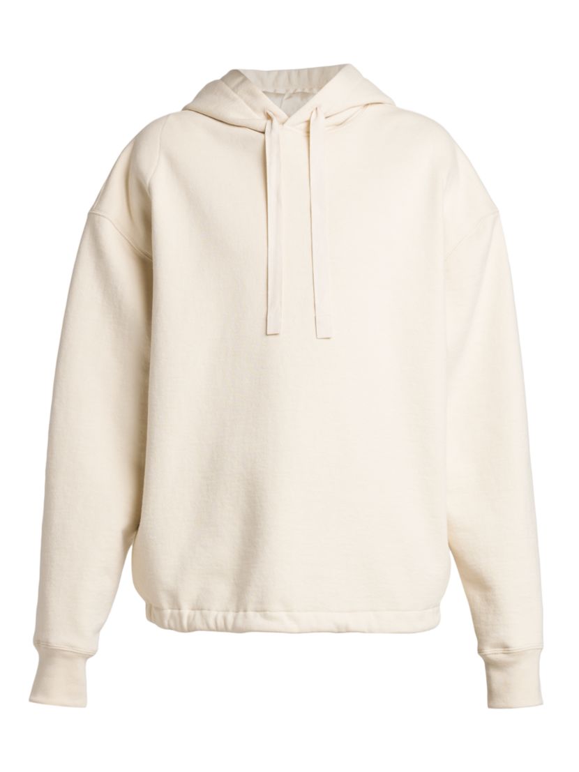 Jil Sander Stretch-Cotton Drawstring Hoodie