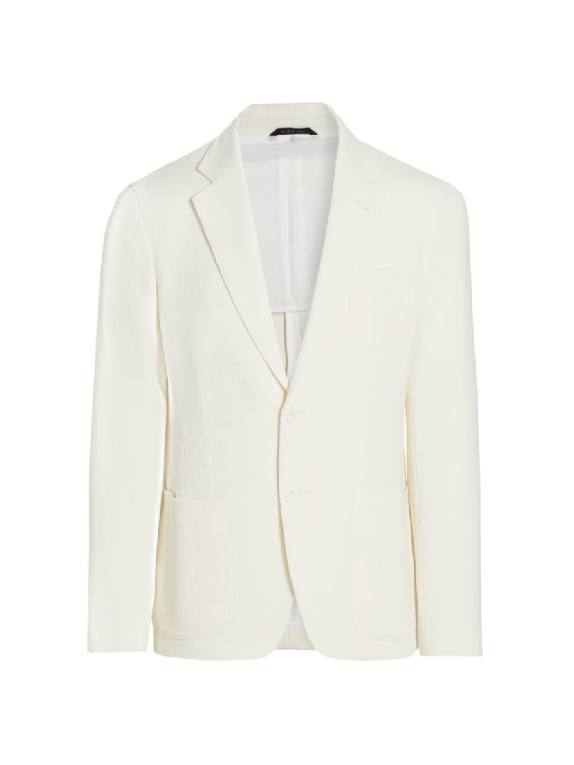 Giorgio Armani Wool-Blend Two-Button Blazer