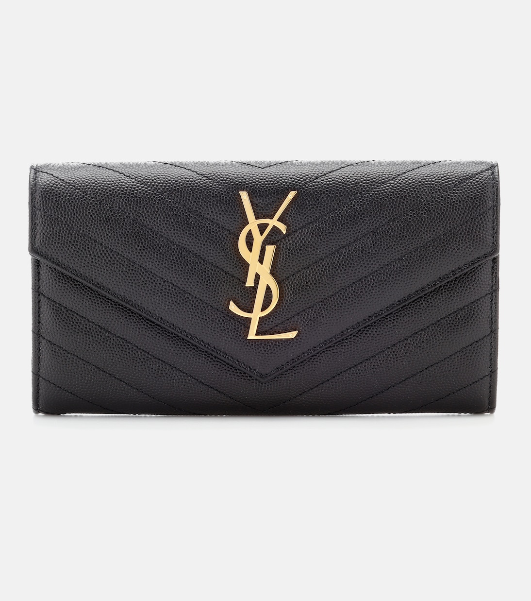 Monogram Large leather wallet Saint Laurent