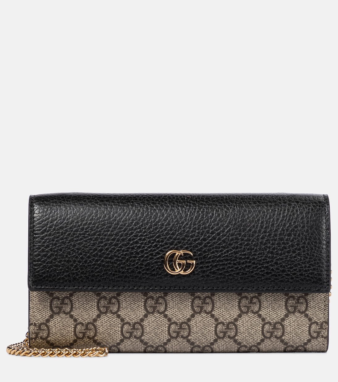 GG Marmont leather clutch Gucci