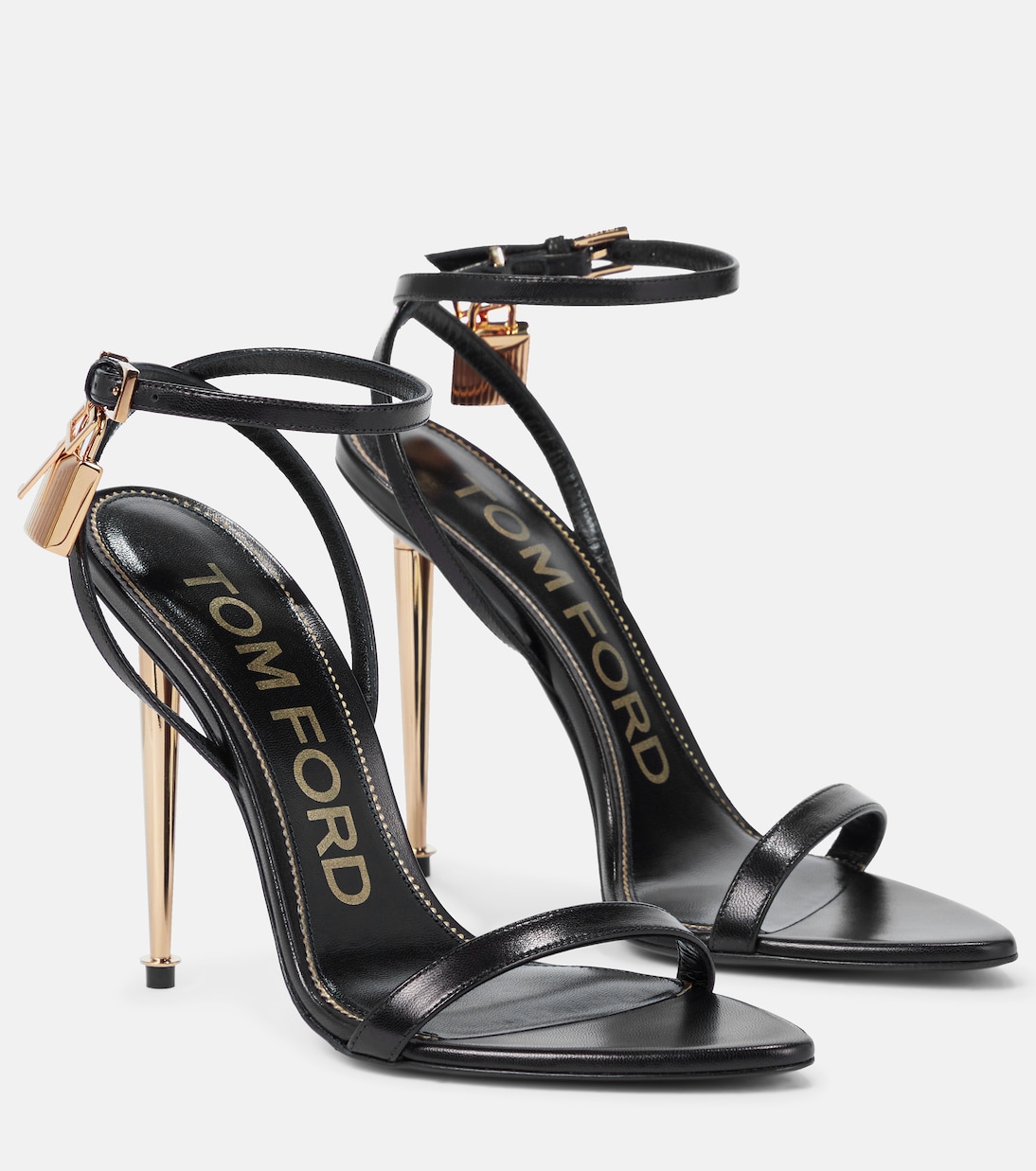 Padlock leather sandals Tom Ford