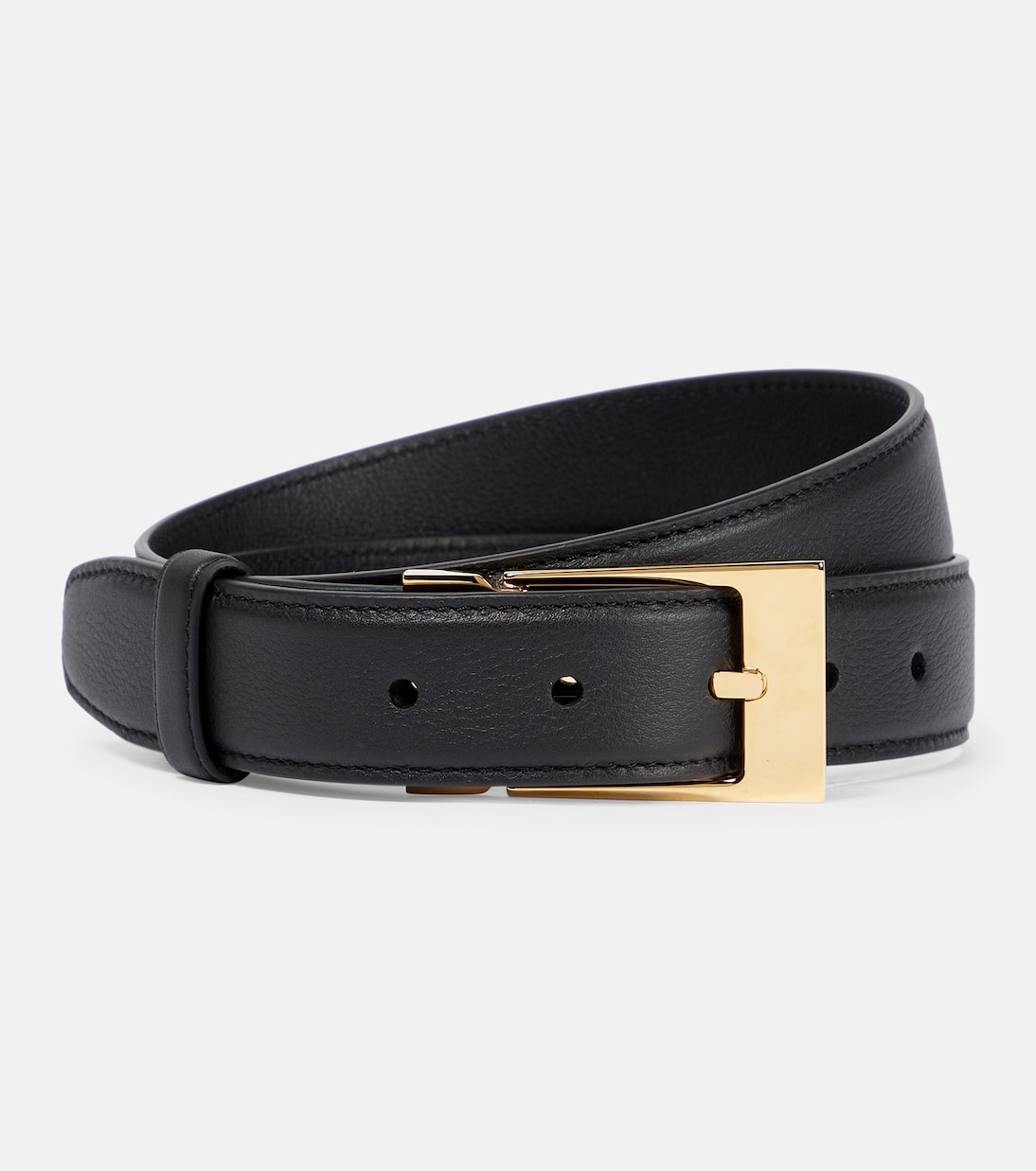 Jewel leather belt The Row