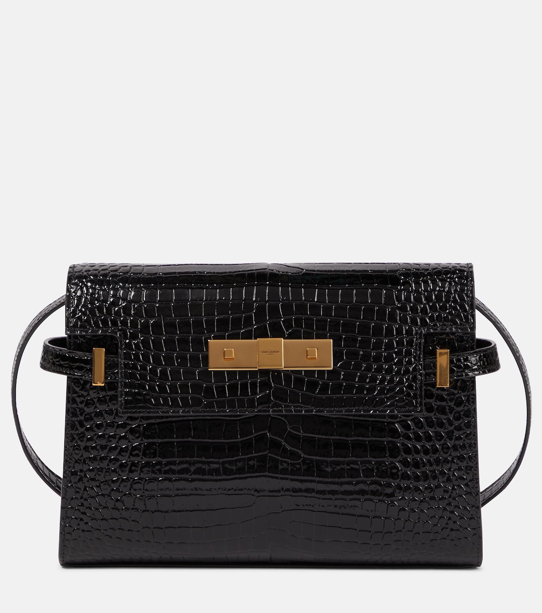 Manhattan Small leather shoulder bag Saint Laurent