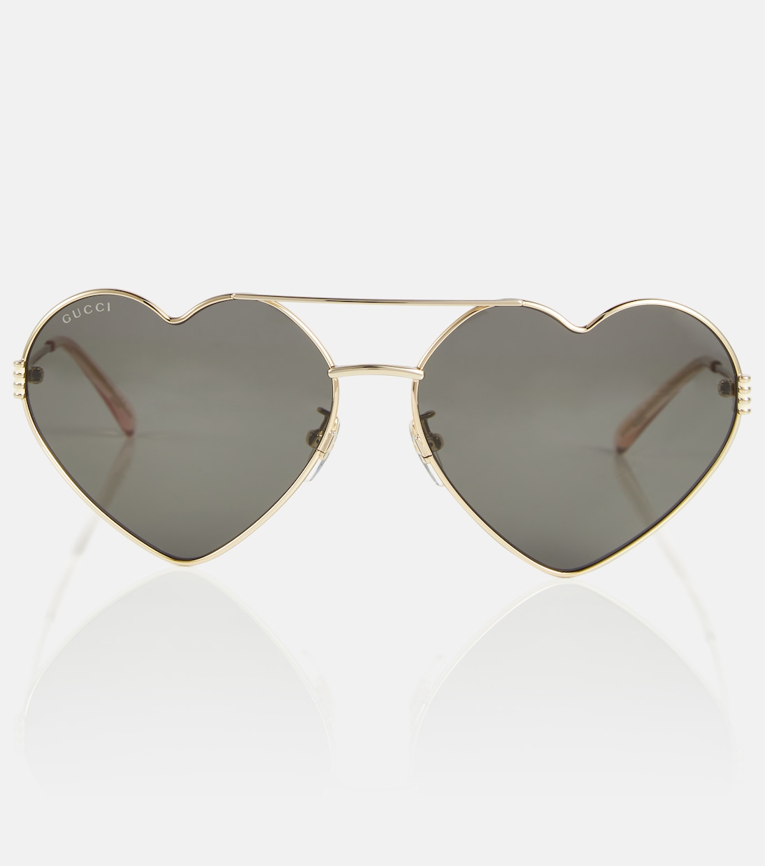 Heart-shaped sunglasses Gucci