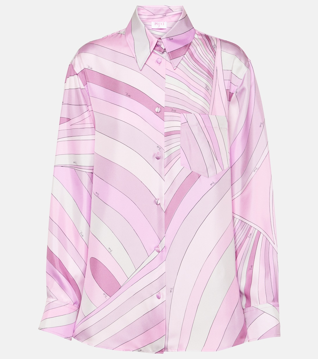 Iride silk twill shirt Pucci