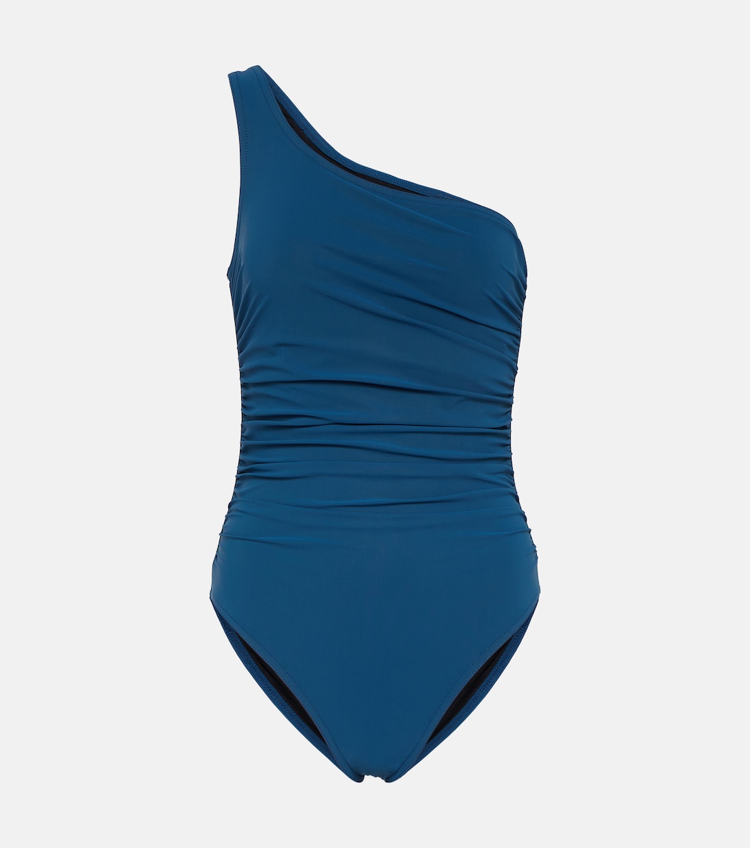 One Shoulder ruched swimsuit Karla Colletto