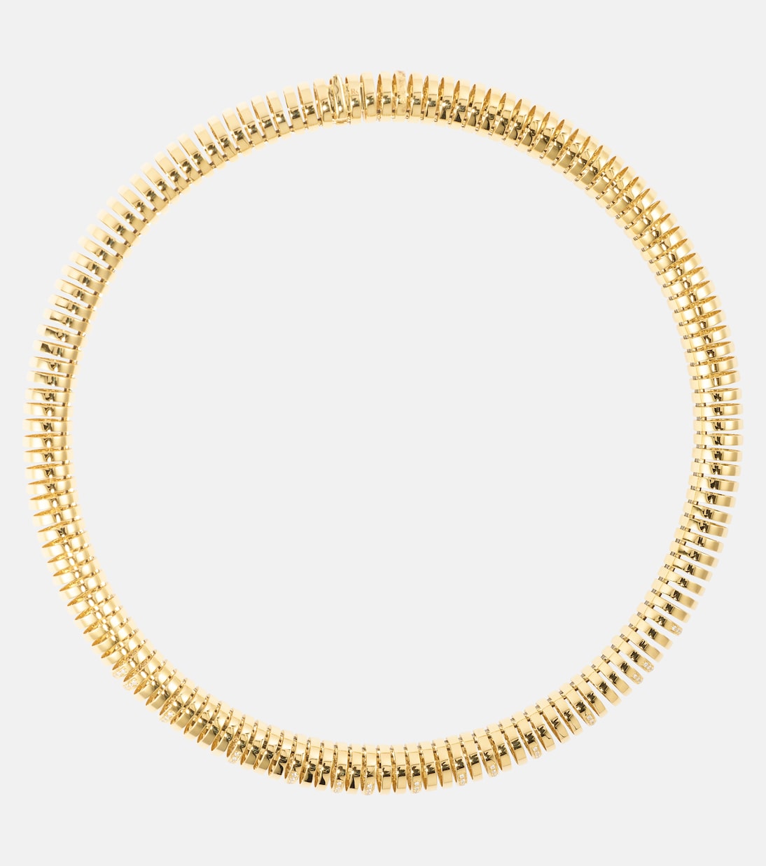 Versus 14kt yellow gold necklace with diamonds Rainbow K