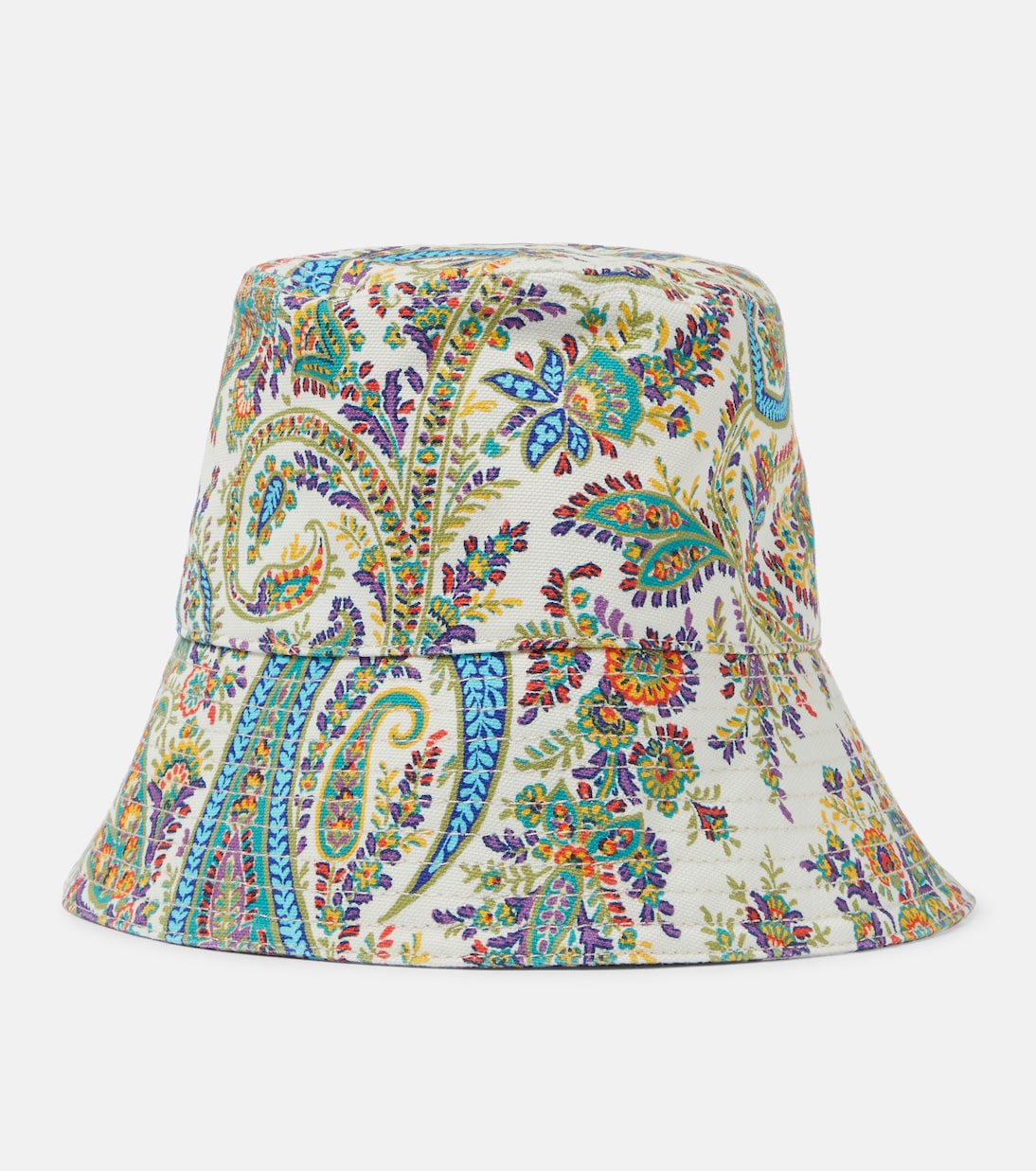 Printed cotton bucket hat Etro