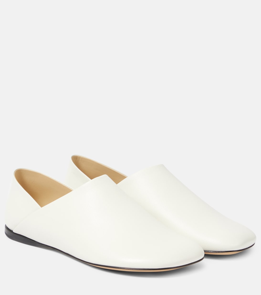 Toy leather slippers  Loewe