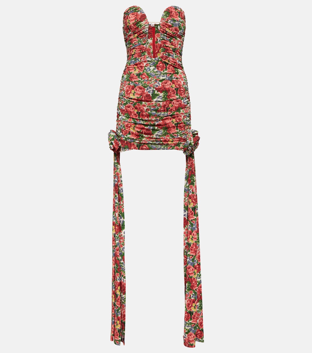 Floral ruched minidress Magda Butrym