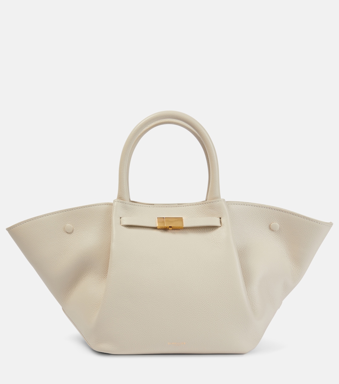 Midi New York leather tote bag DeMellier