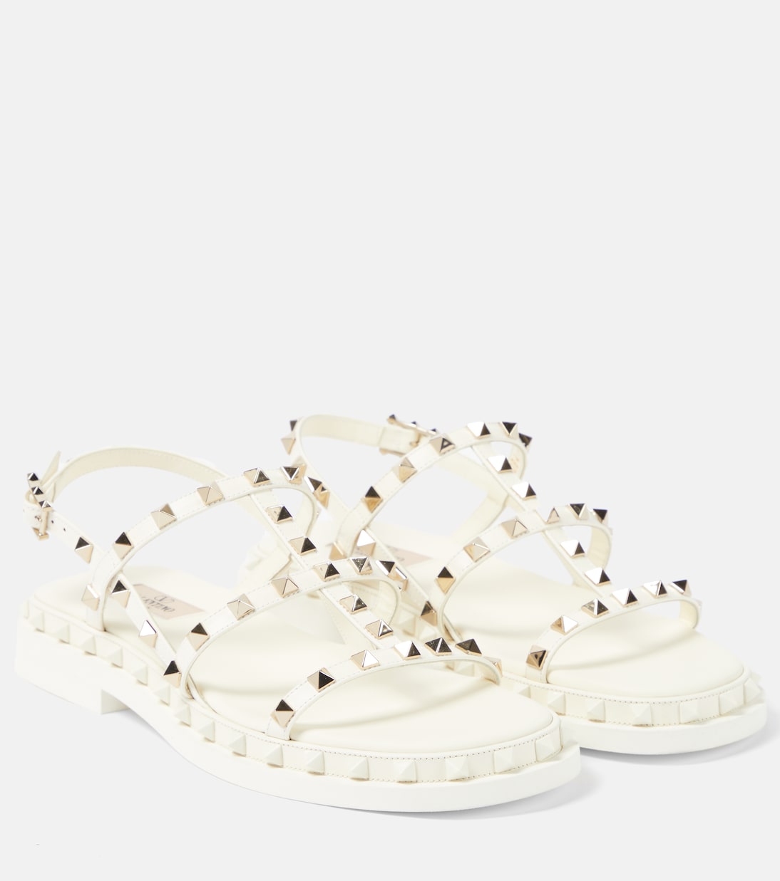 Rockstud leather sandals Valentino Garavani