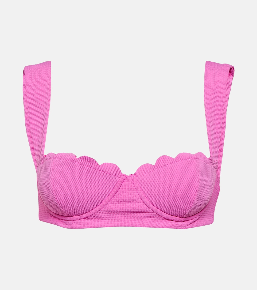 North scalloped bikini top Marysia