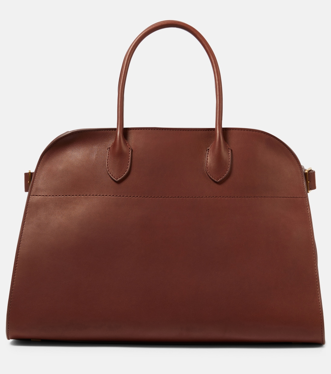 Soft Margaux 15 Medium leather tote bag The Row