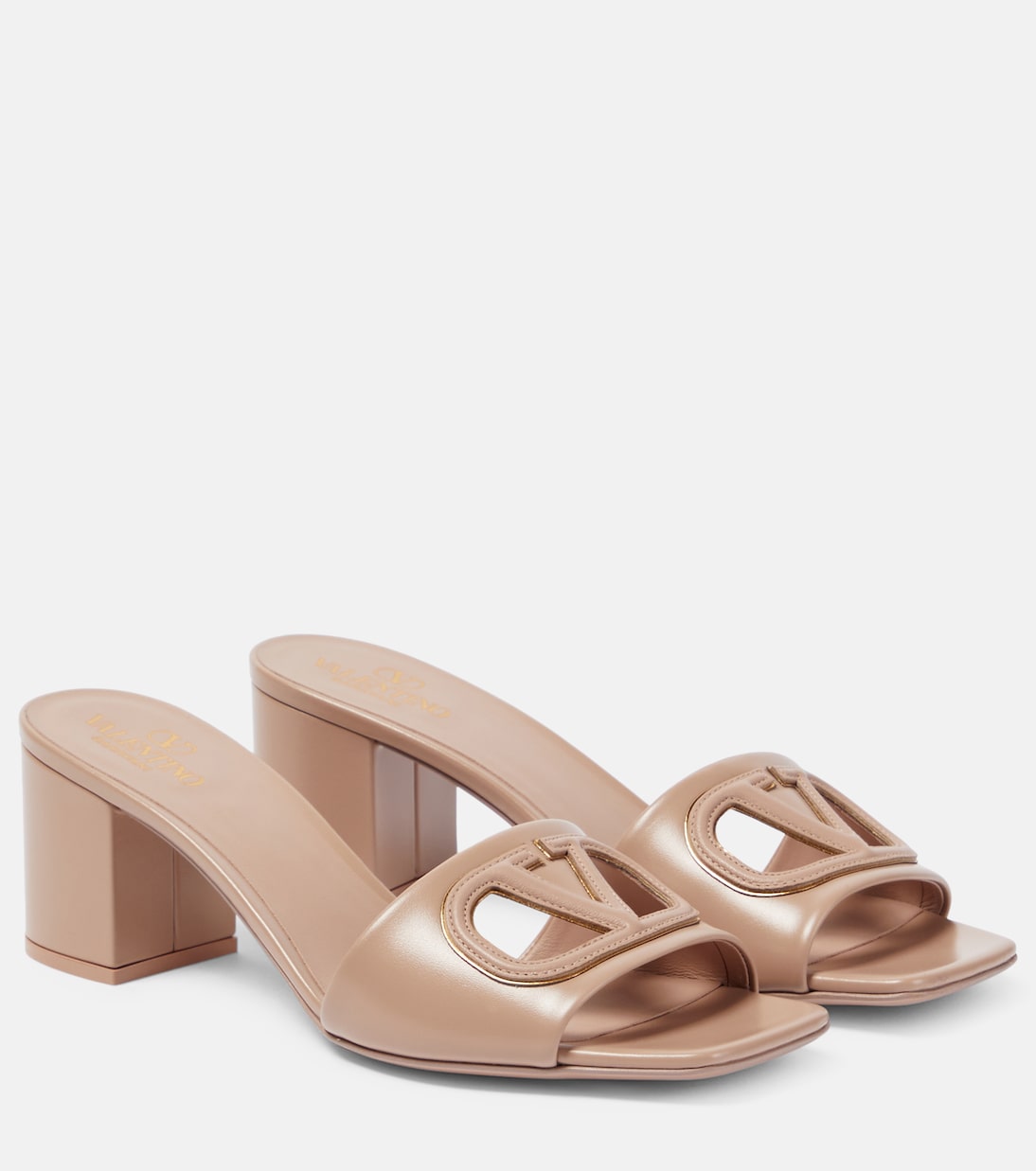 VLogo leather sandals Valentino Garavani