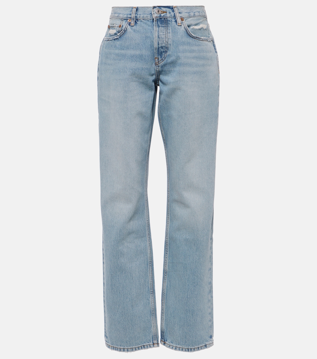 Easy mid-rise straight jeans Re/Done