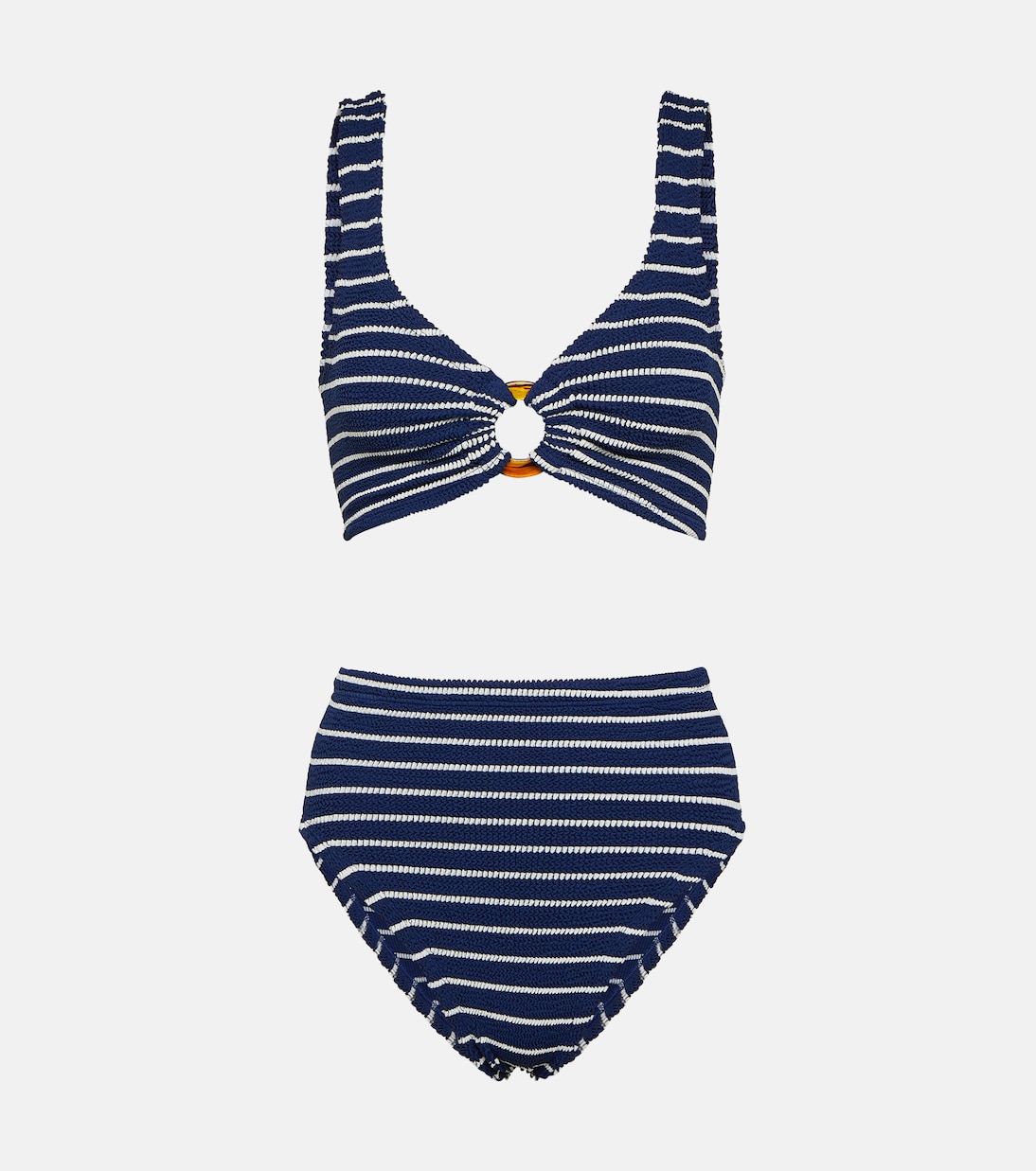 Nadine striped bikini Hunza G