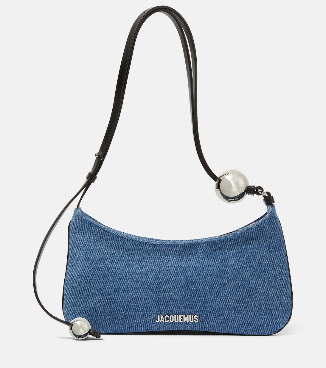 Le Bisou Perle denim shoulder bag Jacquemus