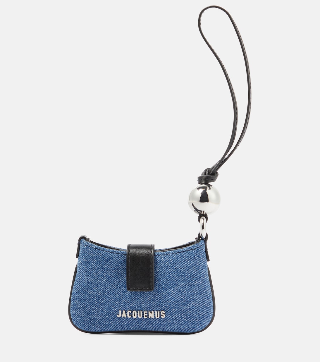 Le Porte Bisou denim card holder Jacquemus