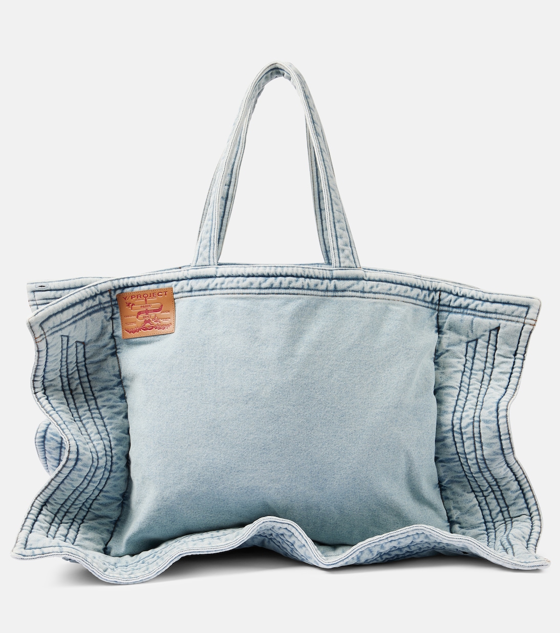 Wire Cabas Maxi denim tote bag Y/Project