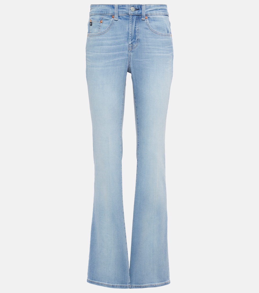 Embroidered flared jeans  AG Jeans