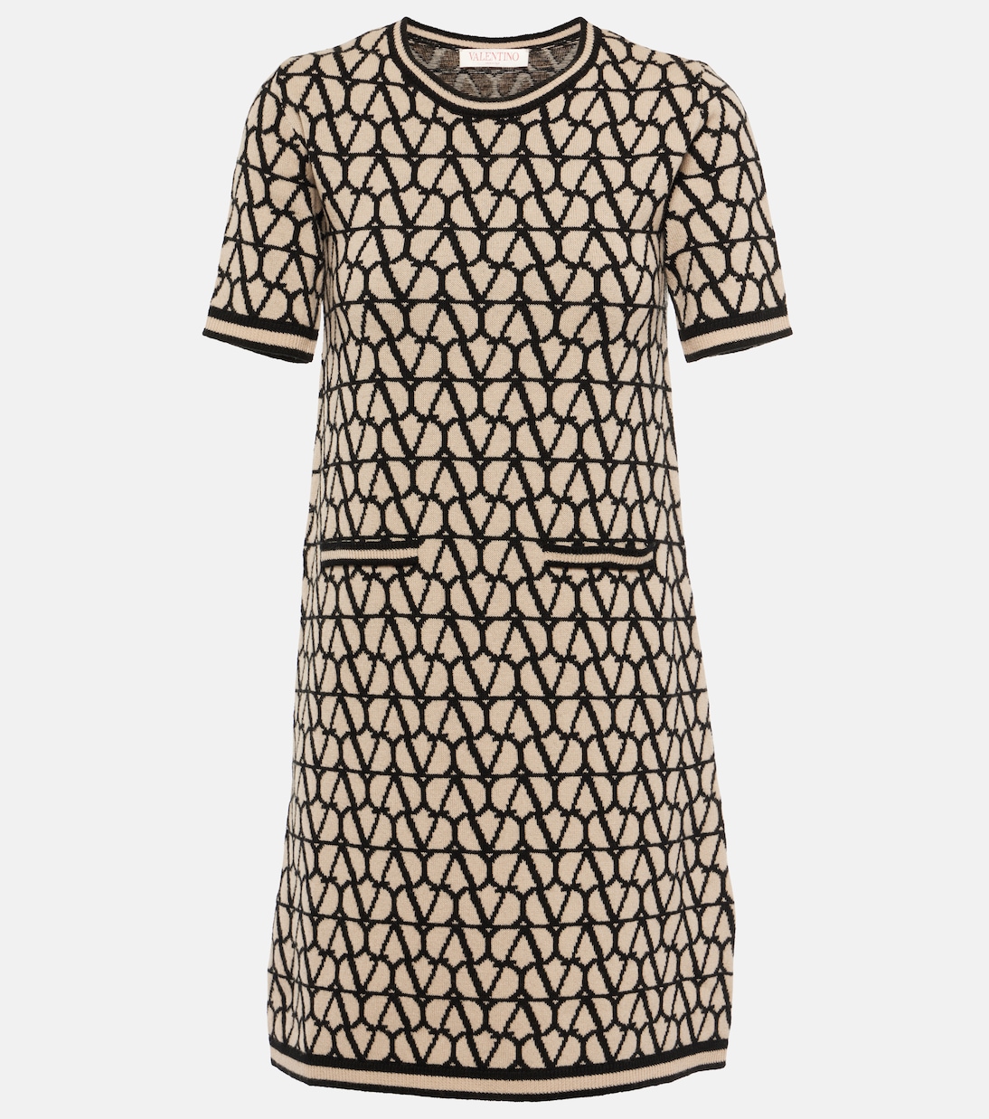 Toile Iconographe virgin wool minidress Valentino