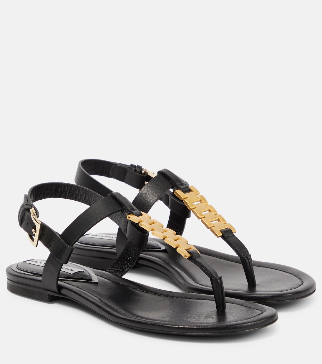 Leather thong sandals Victoria Beckham