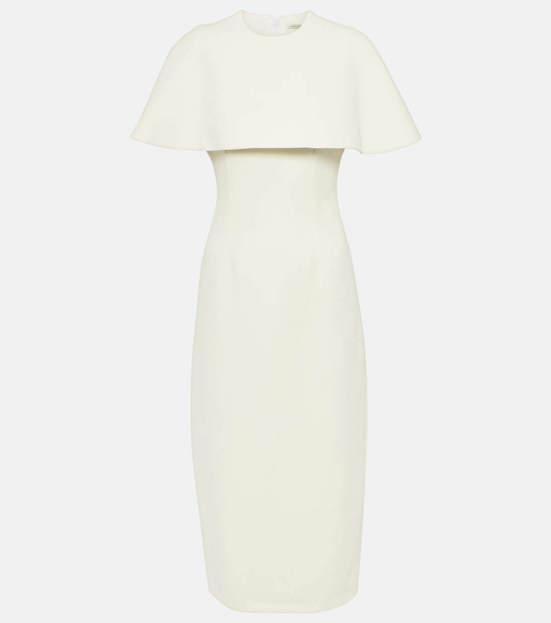 Bridal Blaine caped midi dress Emilia Wickstead