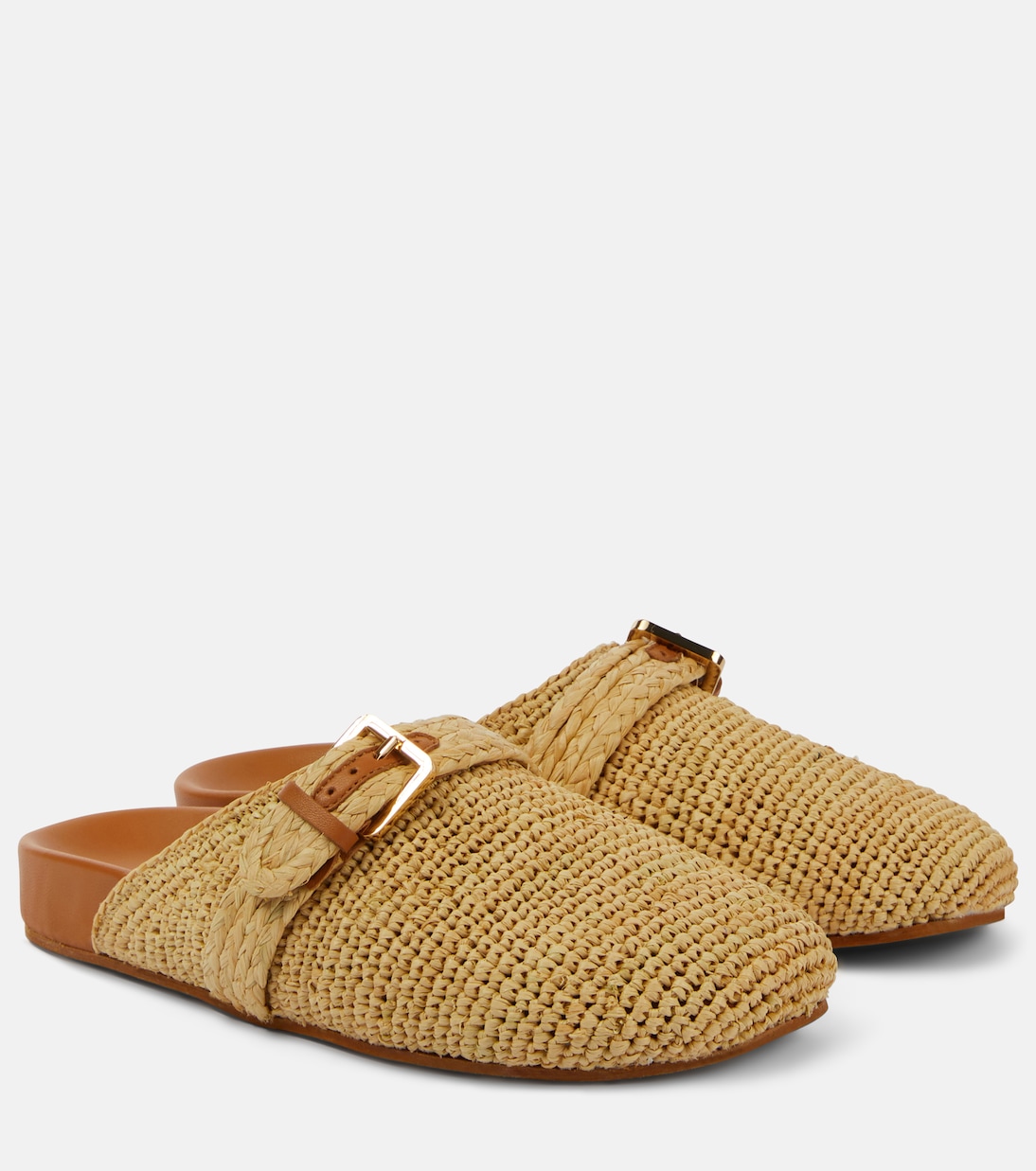 Quinta raffia mules Clergerie