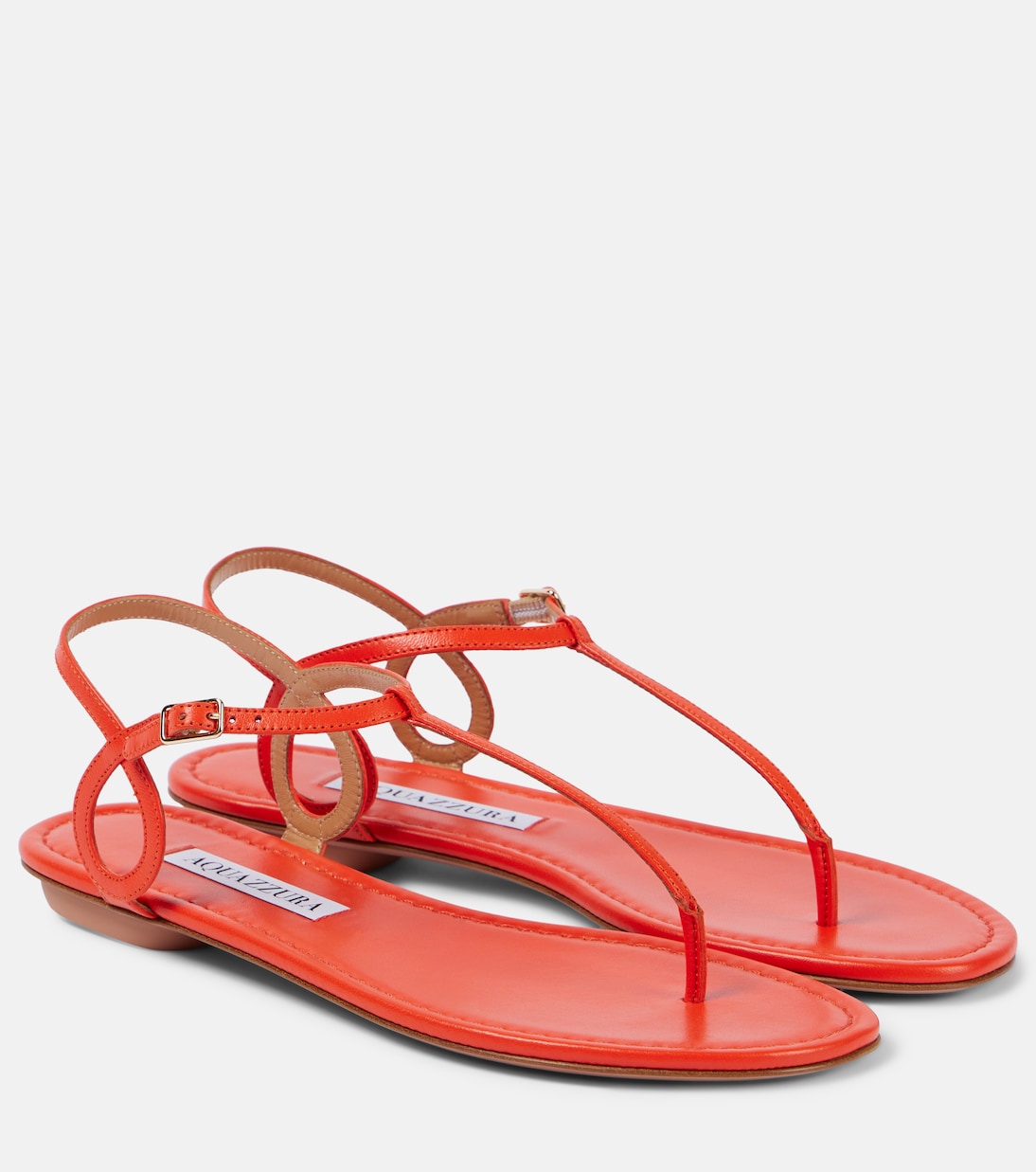 Almost Bare leather thong sandals Aquazzura