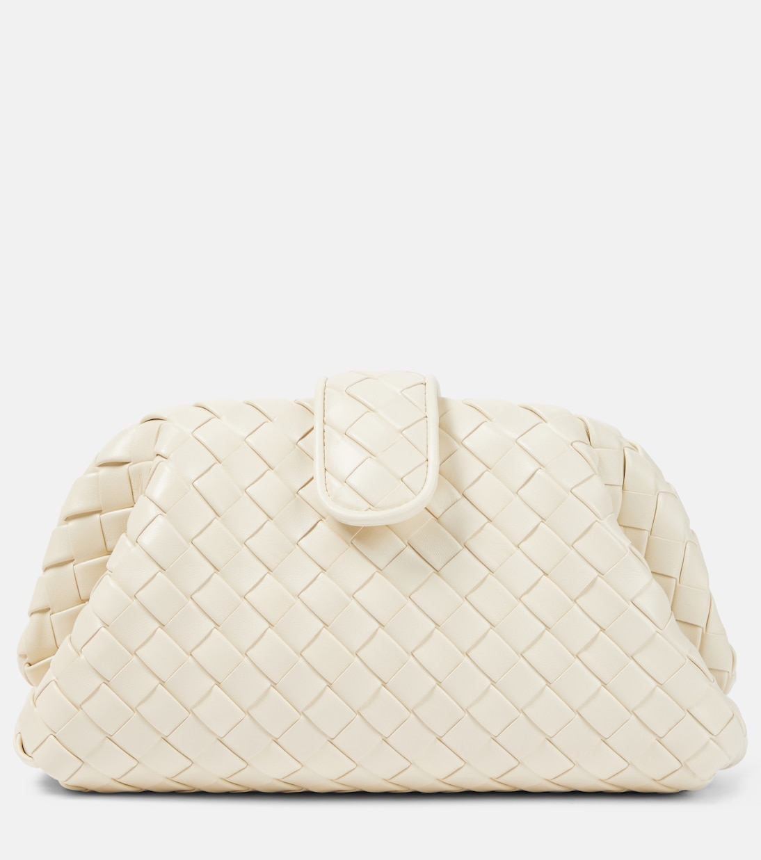 Lauren 1980 Teen leather clutch Bottega Veneta