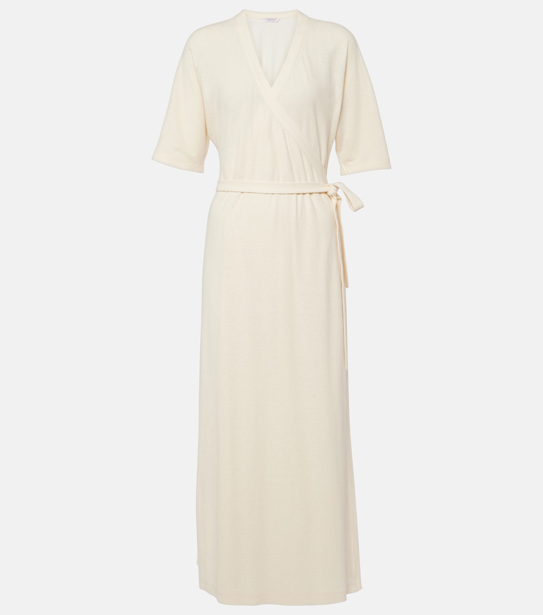 Linen-blend wrap dress Max Mara