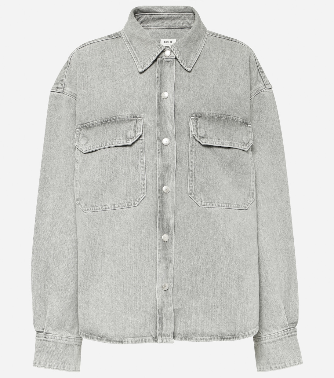 Gwen Slice denim shirt Agolde