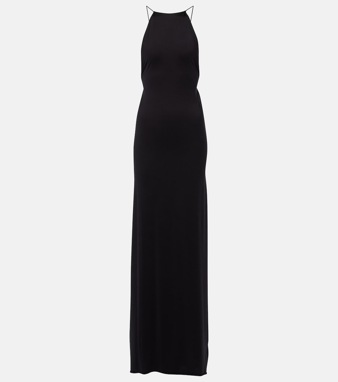 Suspended Triangle open-back maxi dress Coperni