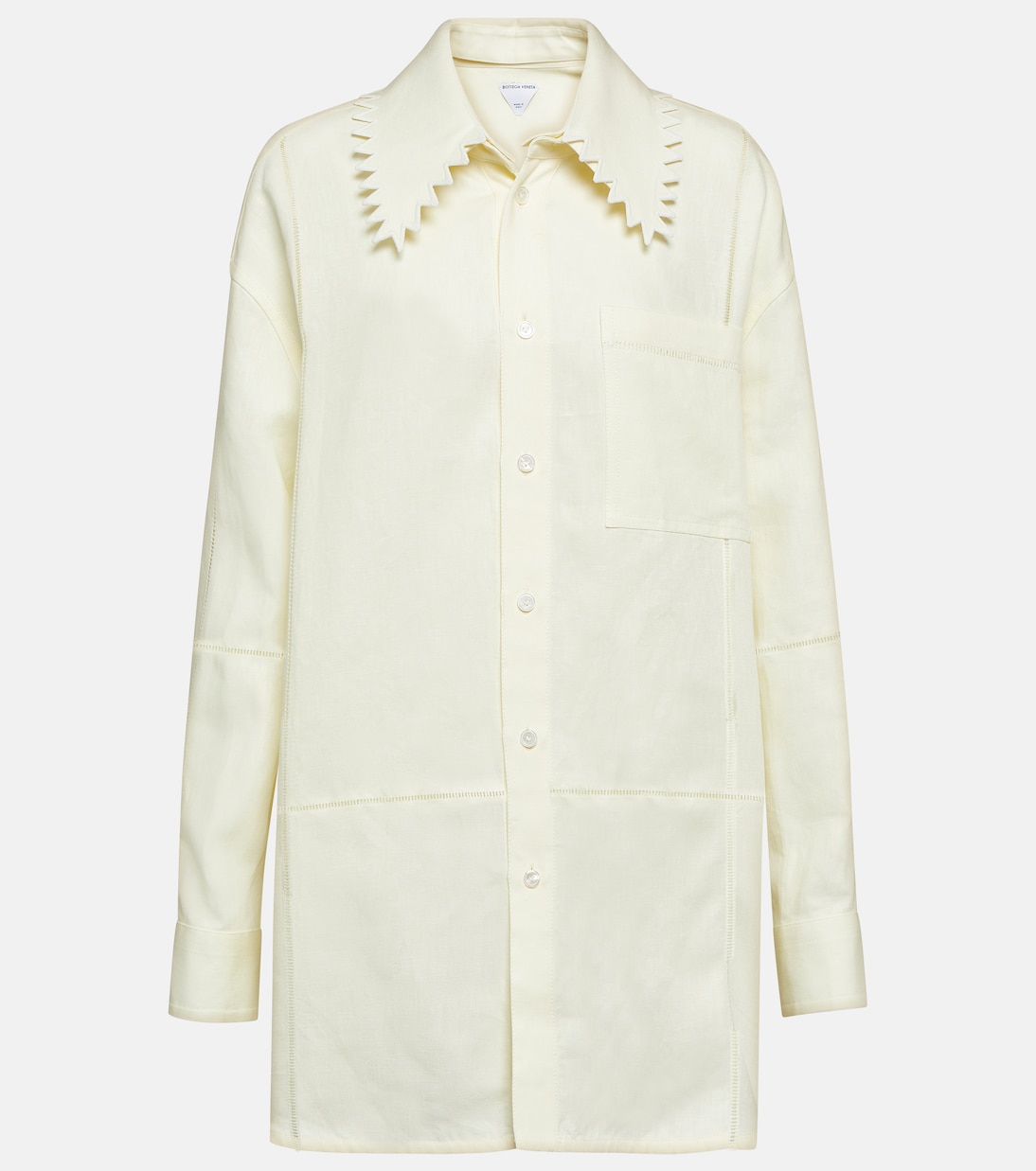 Oversized linen shirt Bottega Veneta