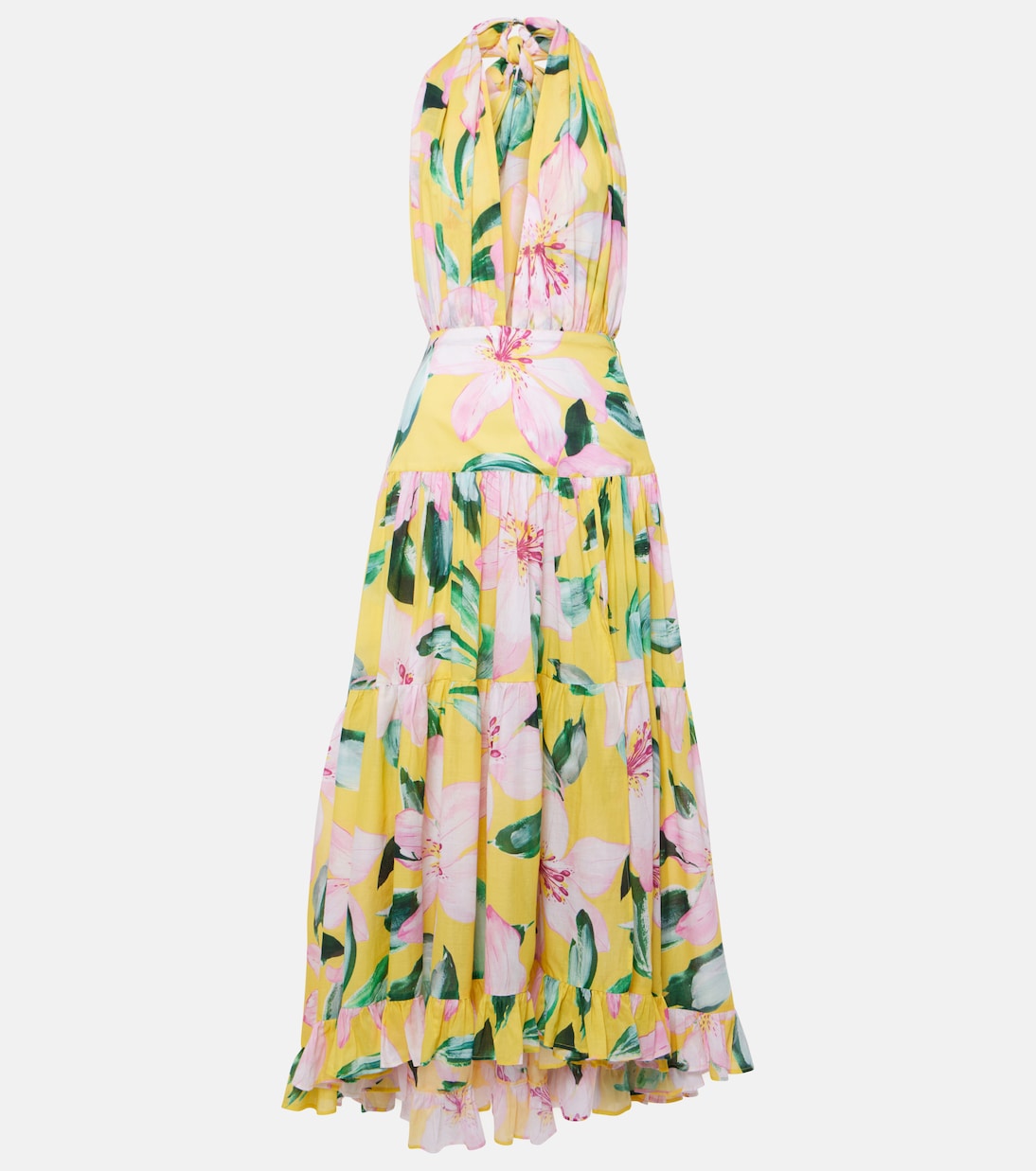 Marie Rose floral cotton maxi dress Alexandra Miro