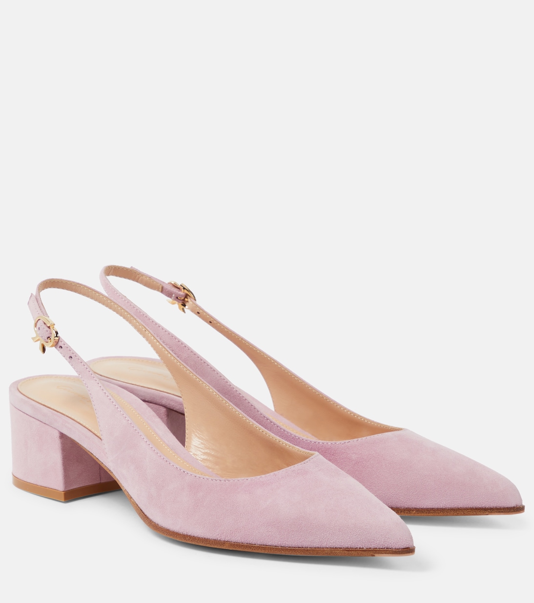 Piper 45 suede slingback pumps Gianvito Rossi