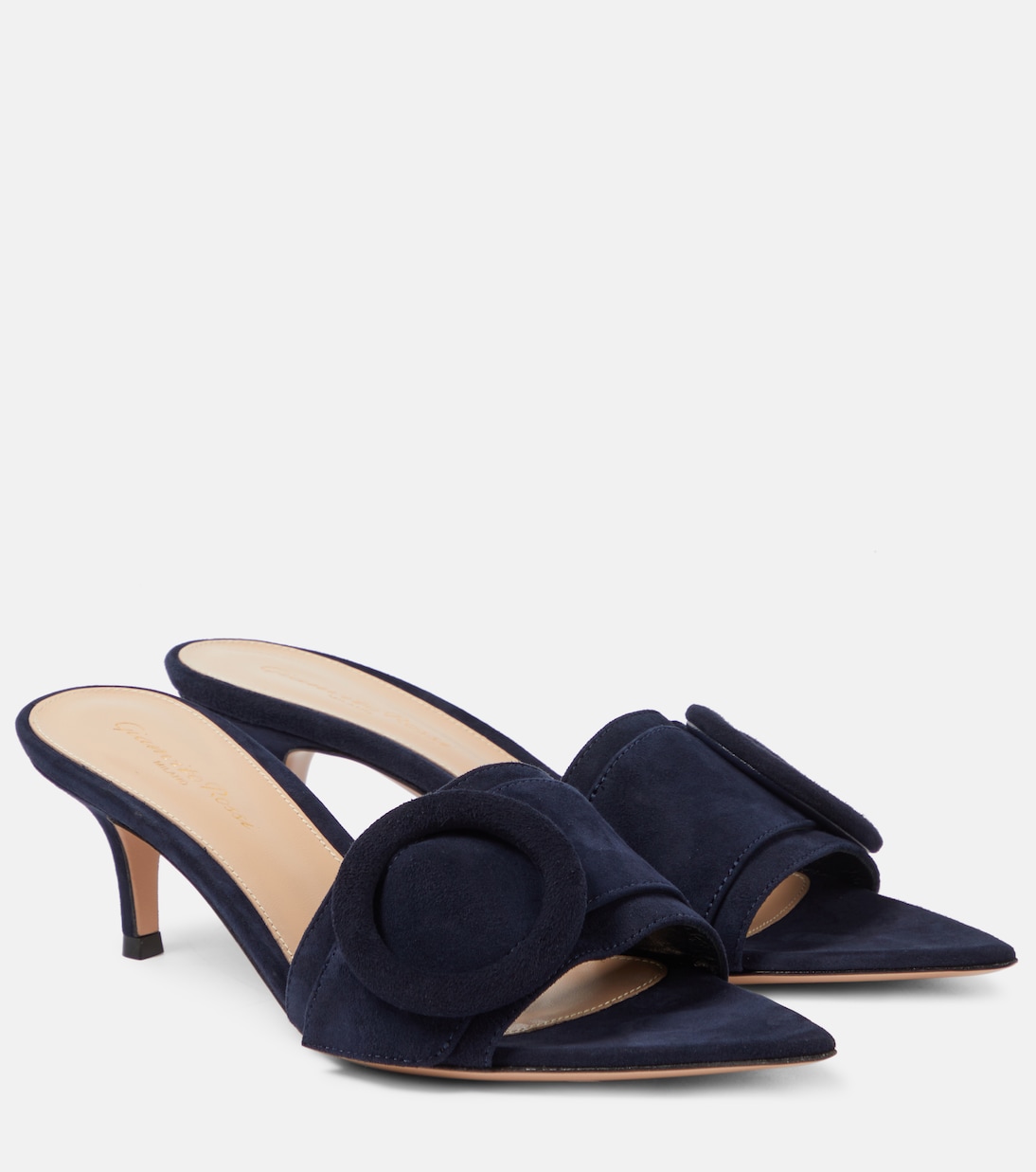 Suede mules Gianvito Rossi