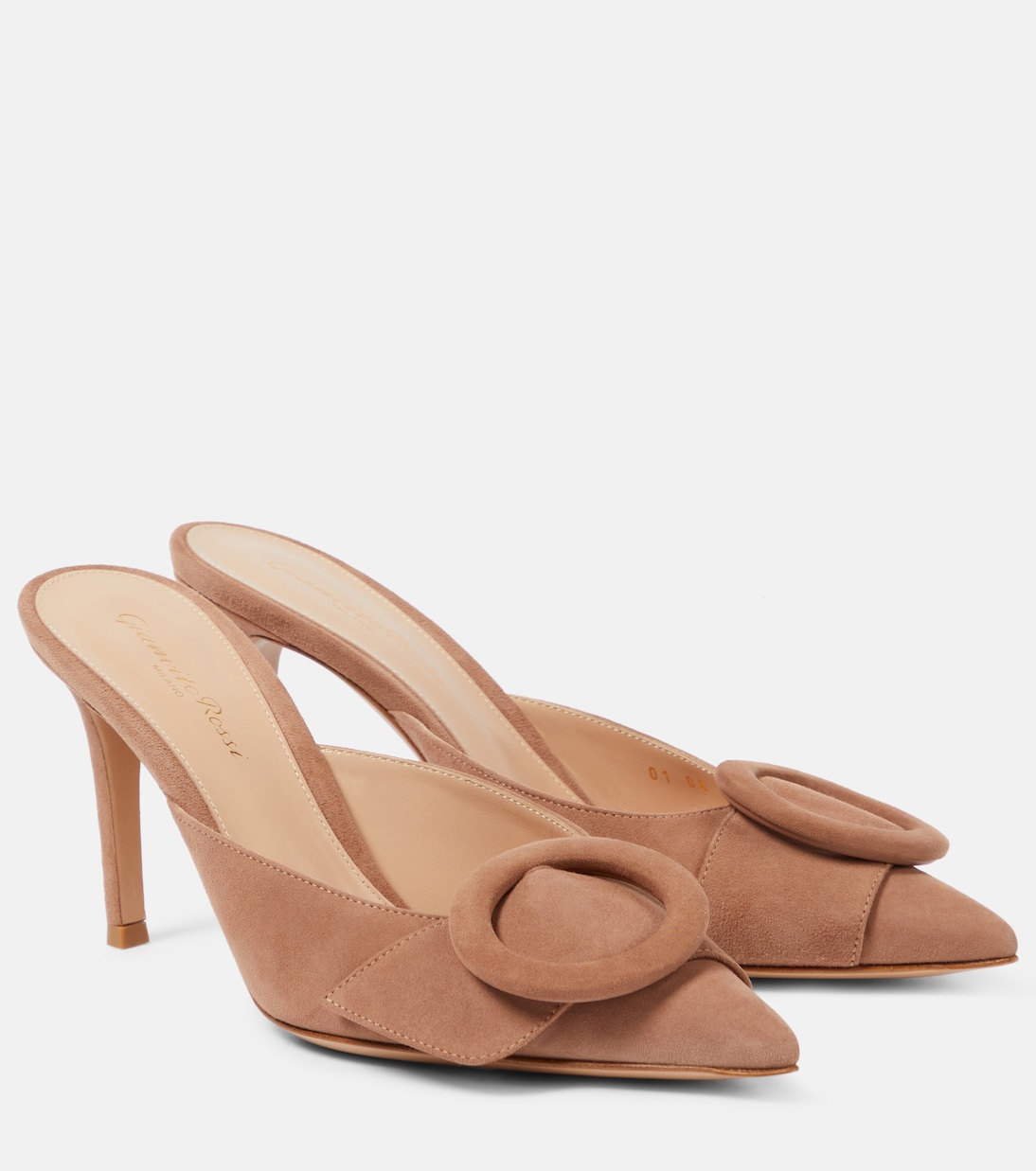 Suede mules Gianvito Rossi