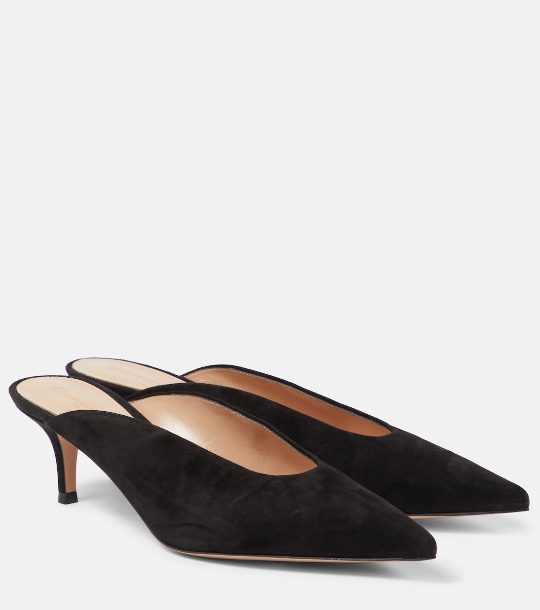 Suede mules Gianvito Rossi