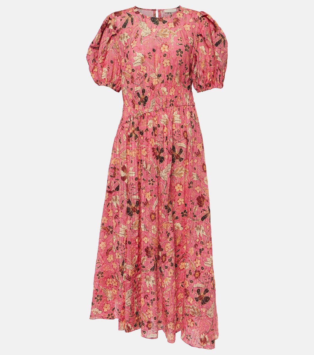 Eden cotton-blend midi dress  Ulla Johnson