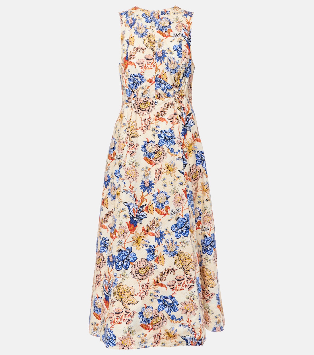 Kaiya floral cotton midi dress Ulla Johnson