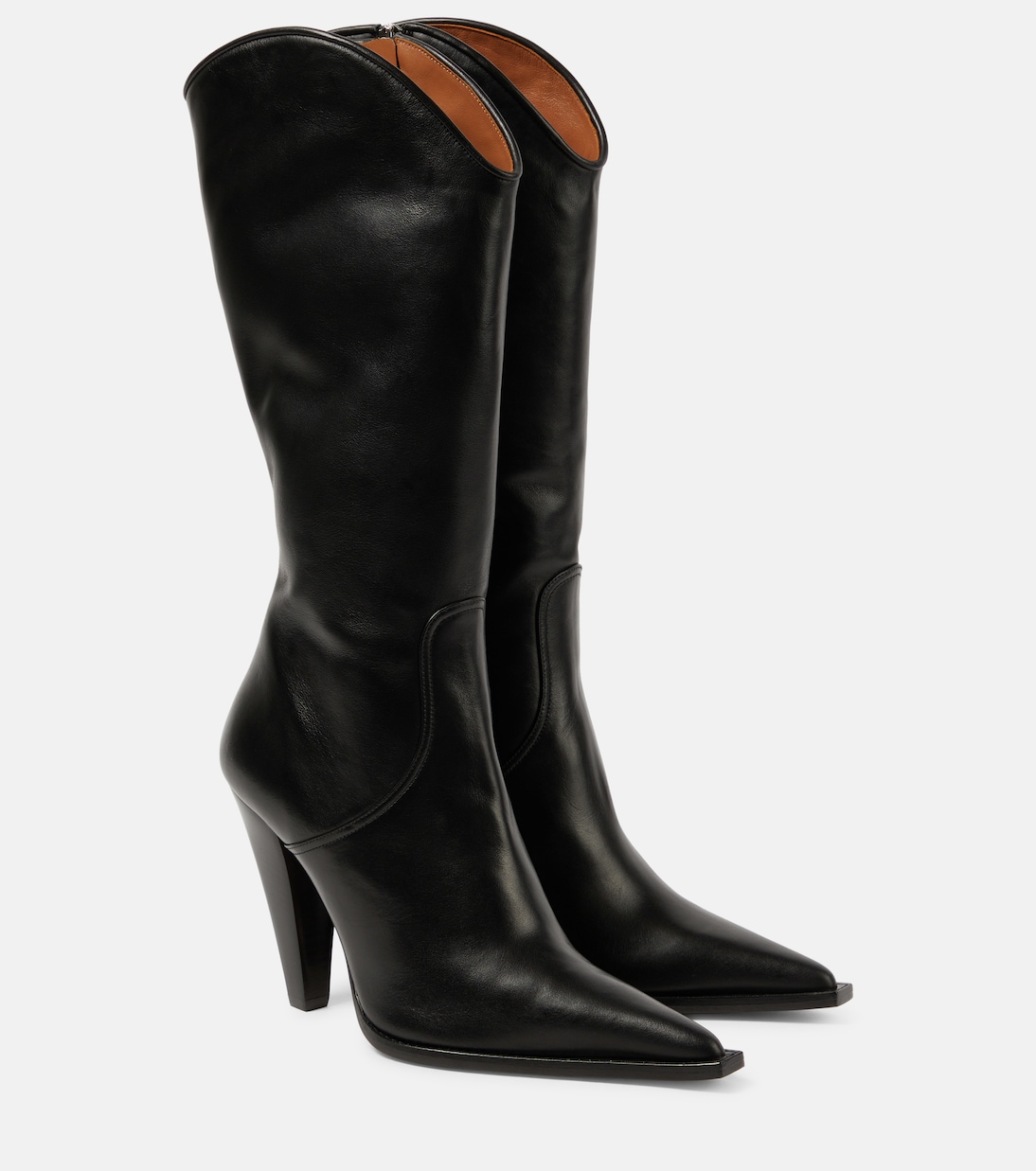 Nadia 105 leather knee-high boots Paris Texas